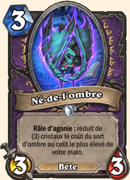 Ne-de-l'ombre carte Hearhstone