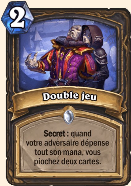 Traitrise carte Hearhstone