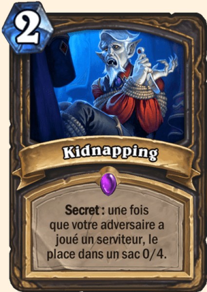 Kidnapper carte Hearhstone