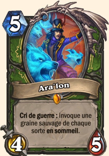 Ara'lon carte Hearhstone