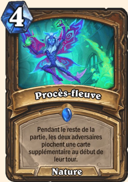 Procès-fleuve carte Hearthstone