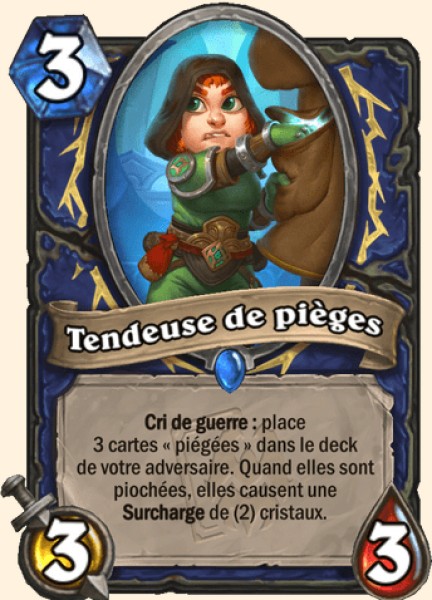 Tendeuse de pièges carte Hearthstone