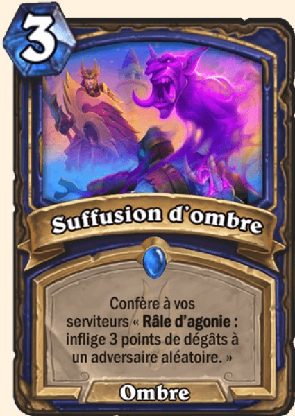 Suffusion d'ombre carte Hearhstone
