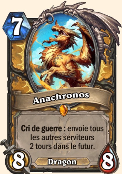 Anachronos carte Hearhstone