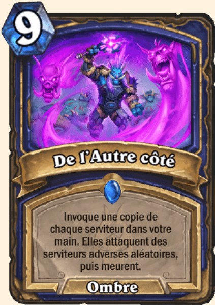 De l'Autre cote carte Hearhstone