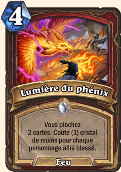 Lumiere du phenix carte Hearhstone