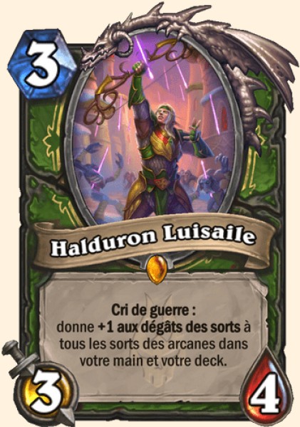 Halduron Luisaile carte Hearhstone