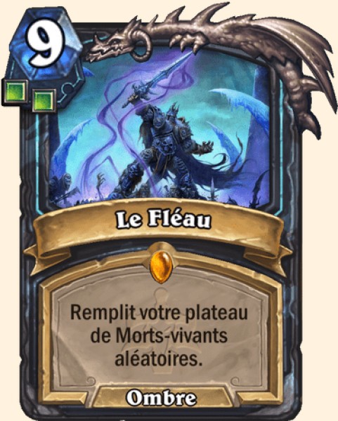 Le Fleau carte Hearhstone