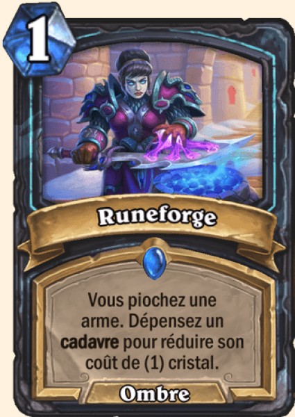 Runeforge carte Hearhstone