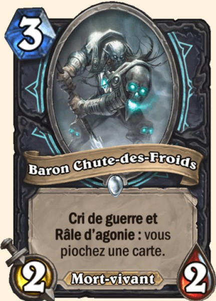 Baron Chute-des-Froids carte Hearhstone