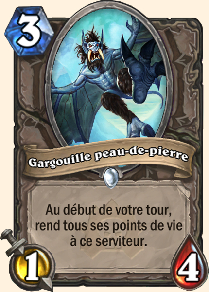 gargouille peau-de-pierre