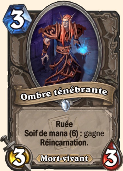 Ombre tenebrante carte Hearhstone