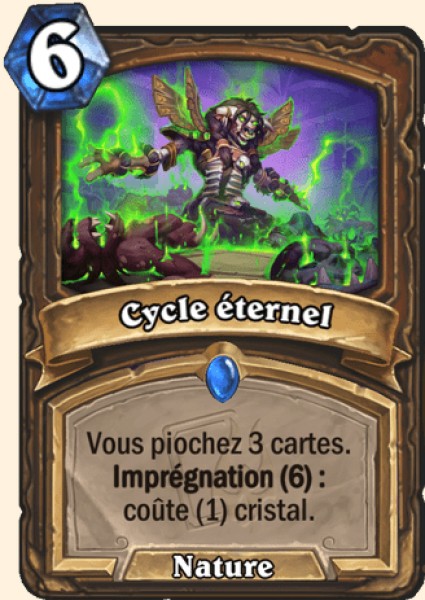 Cycle eternel carte Hearhstone