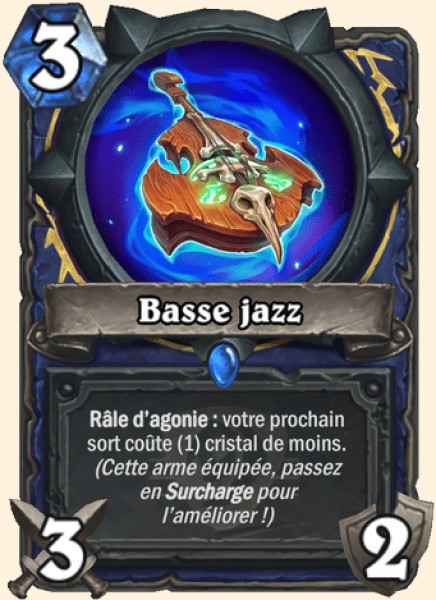 Basse jazz carte Hearhstone