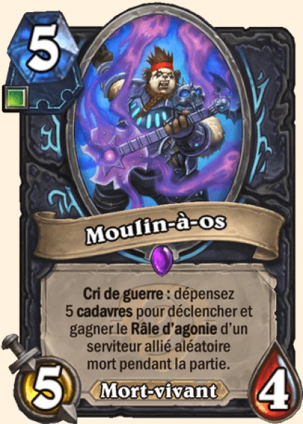 Moulin-a-os carte Hearhstone