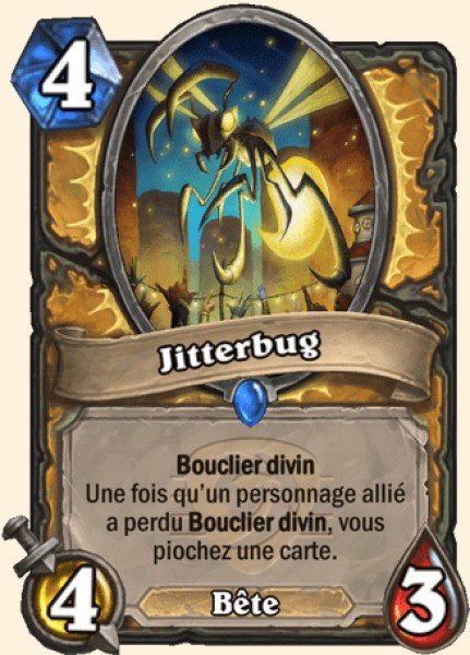 Jitterbug carte Hearhstone