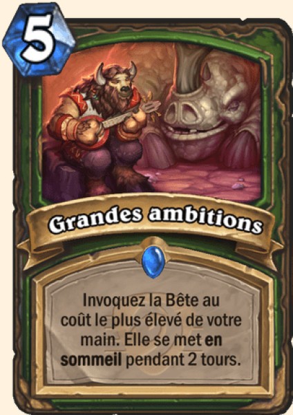 De beaux reves carte Hearhstone