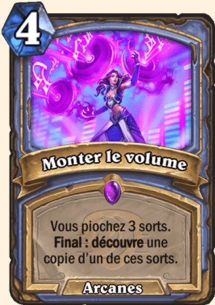 Monter le son carte Hearhstone