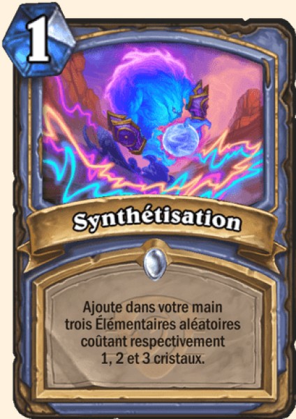 Synthetisation carte Hearhstone