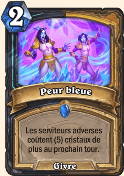 Pieds froids carte Hearhstone