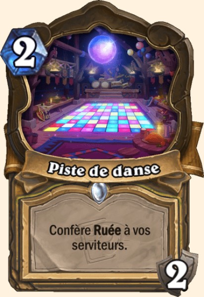 Piste de danse carte Hearhstone