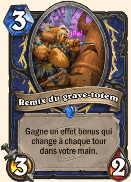 Remix du grave-totem carte Hearhstone
