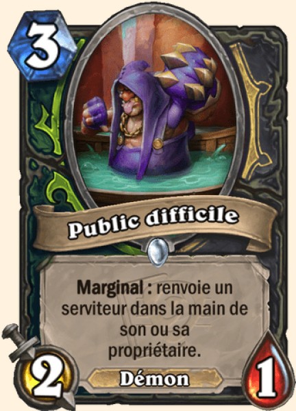 Spectateur difficile carte Hearhstone