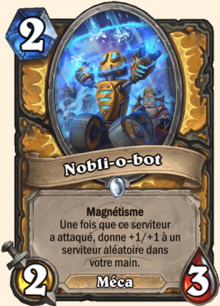 Nobli-o-bot carte Hearhstone