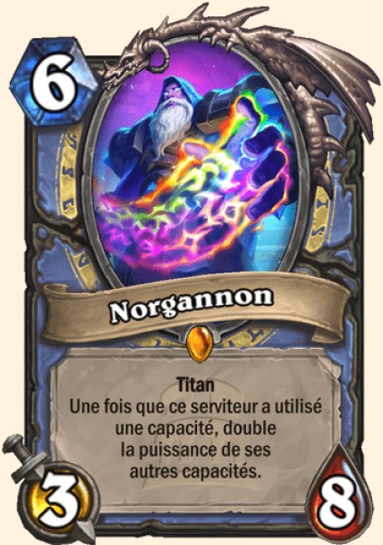 Norgannon carte Hearhstone