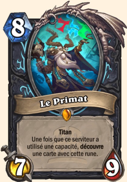 Le Primat carte Hearhstone