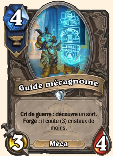 Guide mecagnome carte Hearhstone