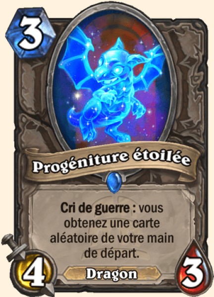 Dragonnet lumetoile carte Hearhstone