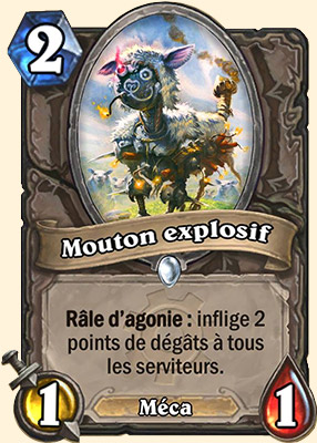 mouton explosif