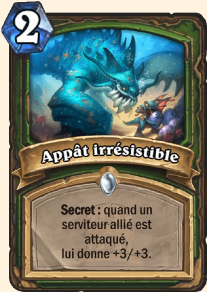Appat irresistible carte Hearhstone