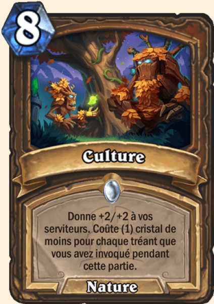 Culture carte Hearhstone
