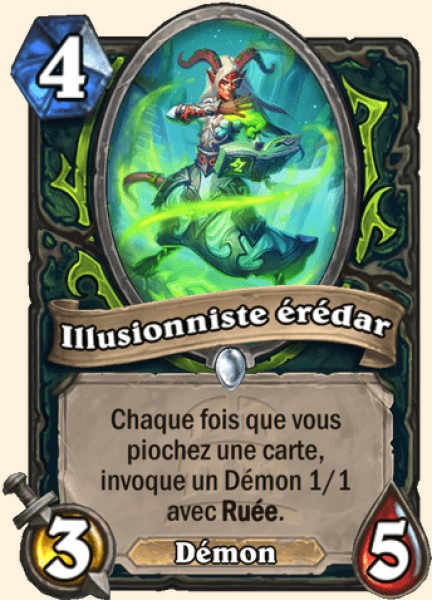 EredarI illusionniste carte Hearhstone