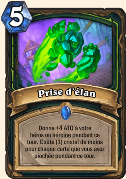 Inertie carte Hearhstone