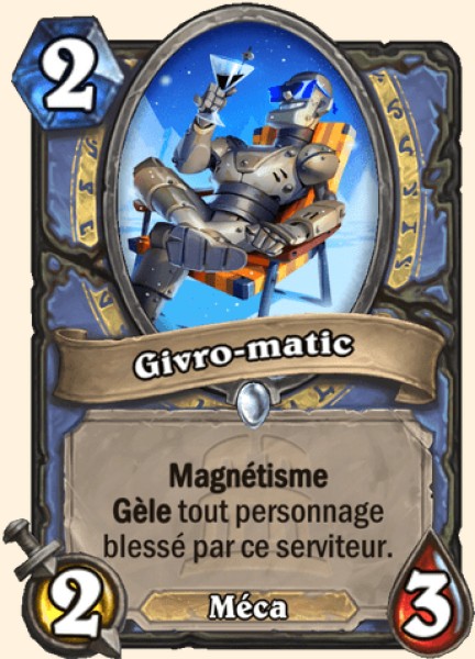 Tranquill-o-matique carte Hearhstone