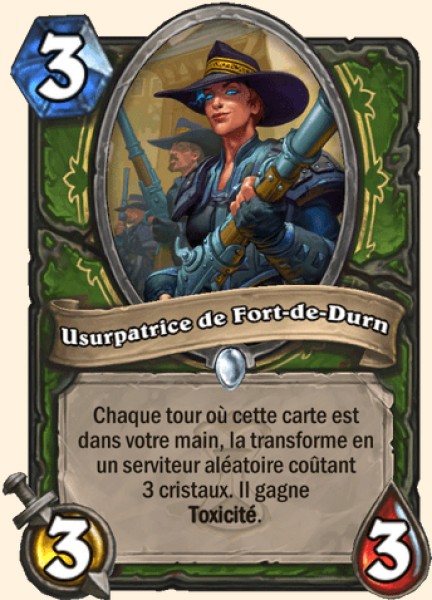 Usurpatrice de Fort-de-Durn carte Hearhstone