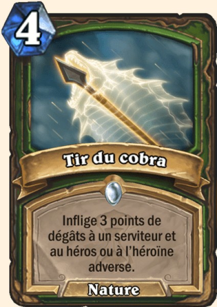 Tir du cobra carte Hearhstone
