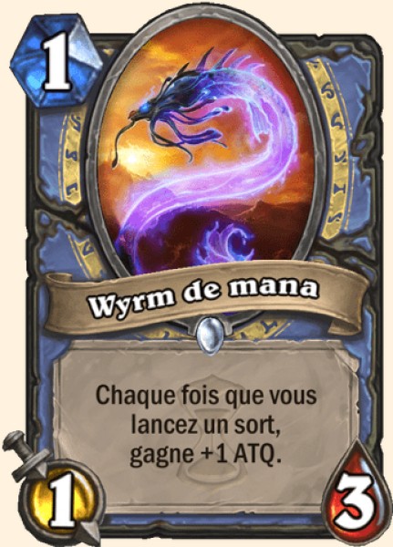 Wyrm de mana carte Hearhstone