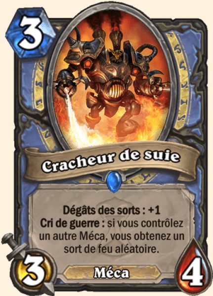 Cracheur de suie carte Hearhstone