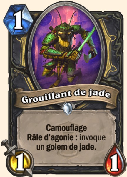 Grouillant de jade carte Hearhstone