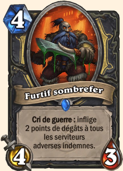 Furtif sombrefer carte Hearhstone