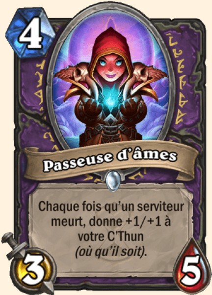 Passeuse d'ames carte Hearhstone
