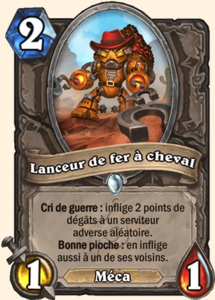 Horseshoe Slinger carte Hearhstone