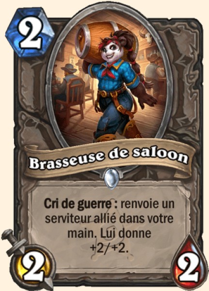 Saloon Brewmaster carte Hearhstone
