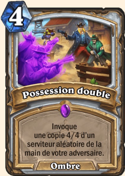Possession double carte Hearhstone