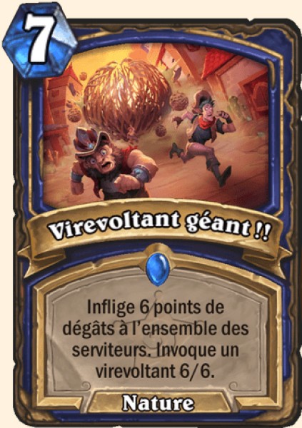 Virevoltant geant !! carte Hearhstone