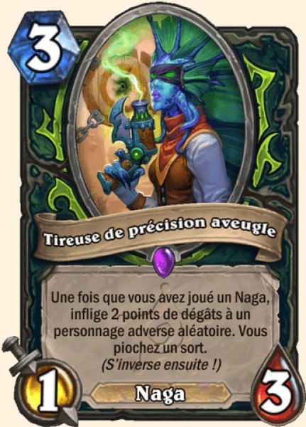 Blindeye Sharpshooter carte Hearhstone